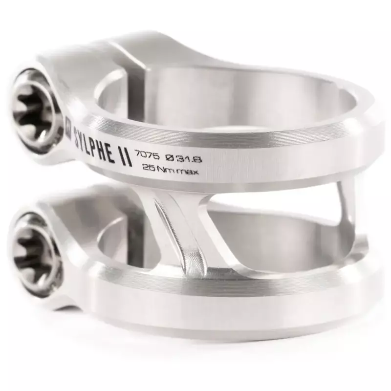Ethic Sylphe Double Clamp V2 31.8 Raw — get for an