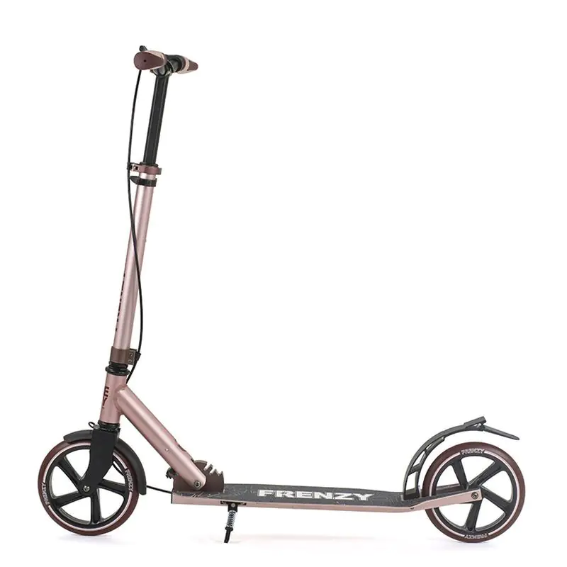 Frenzy 205mm Dual Brake Plus Recreational Scooter Rose Gold — get