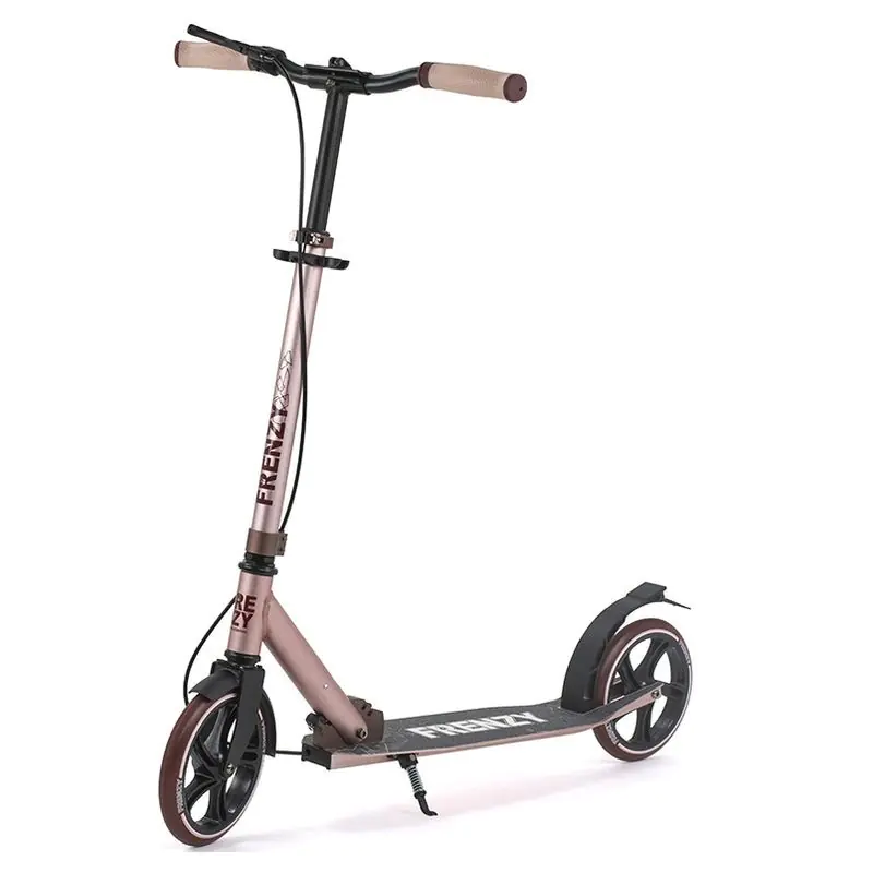Frenzy 205mm Dual Brake Plus Recreational Scooter Rose Gold — get