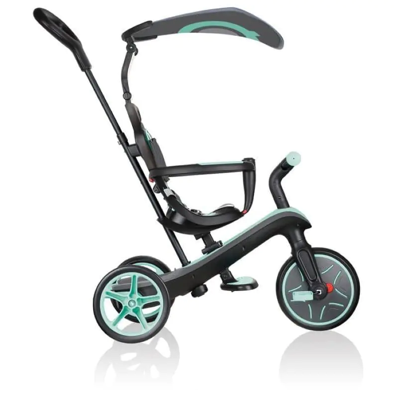 Globber 4in1 Explorer Trike Mint — get for an attractive