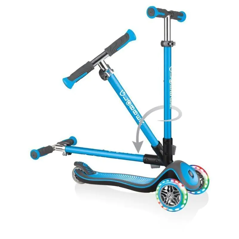 GLOBBER ELITE LIGHTS 三輪スクーター 3-Wheel Scooter with Lights: ELITE DELUXE LIGHTS – Globber
