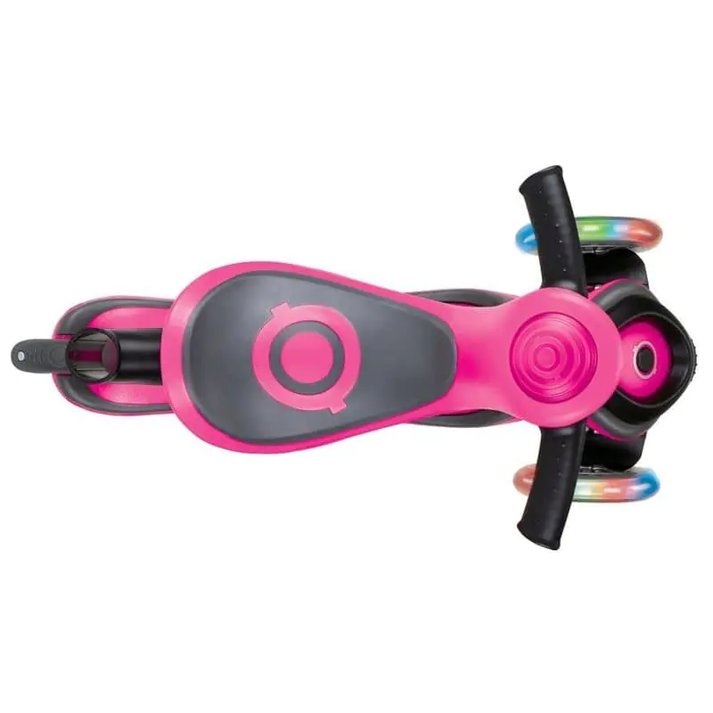 Globber Evo Comfort Lights Kids Scooter Pink — get for an