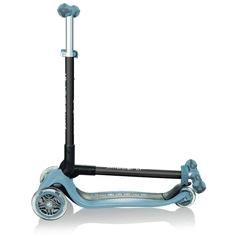 Globber Scooter for Kids GO UP Deluxe Lights Ash Blue — get