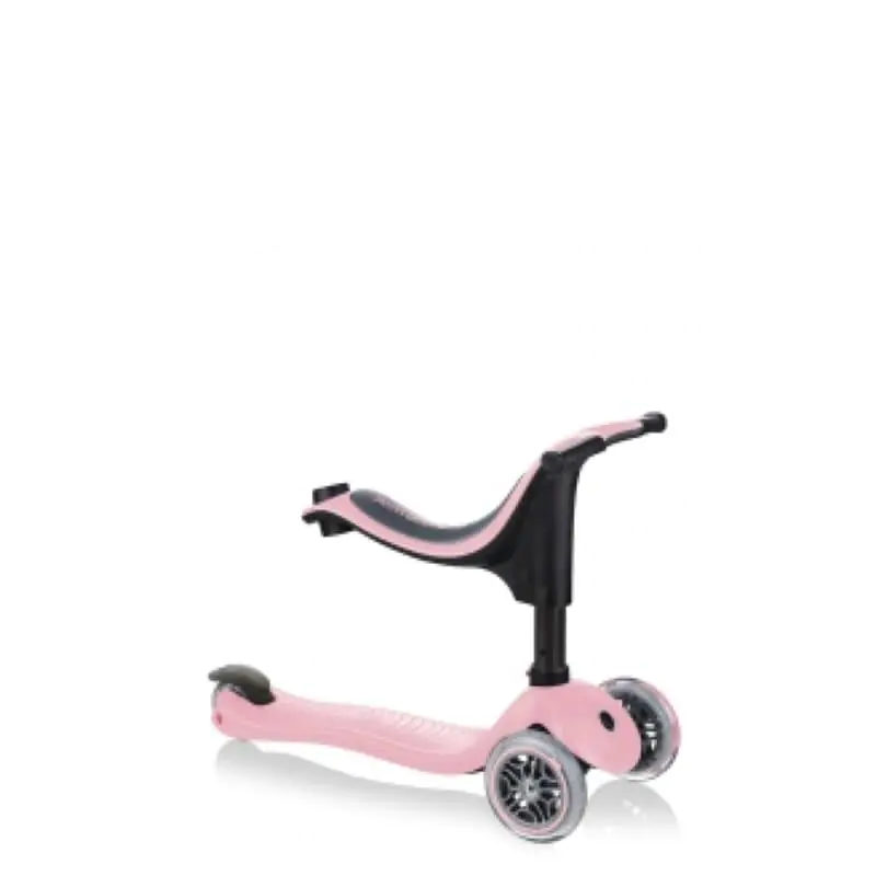 globber go up ピンク Light-Up Foldable Scooter with Seat: GO•UP FOLDABLE PLUS