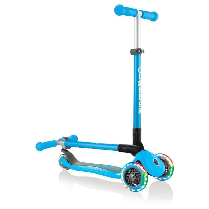 【箱付・未使用】GLOBBER PRIMO foldable lightsブルー Wooden Scooter: PRIMO FOLDABLE WOOD LIGHTS – Globber