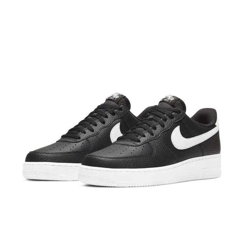 Nike AIR FORCE 1 '07 Black/White 43 - nusipirkti su gera kaina