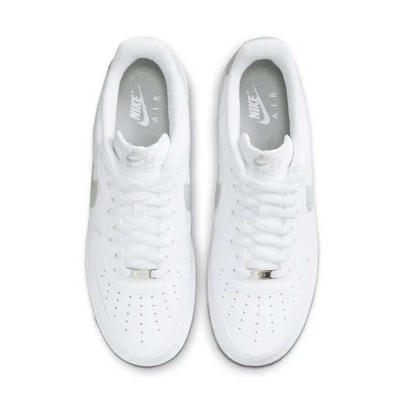 国内配送 NIKE AIR FORCE 1 '07 WHITE /LT SMOKE GREY-WHITE Nike AIR FORCE 1 '07 White/Lt Smoke Grey-White 44.5 — get