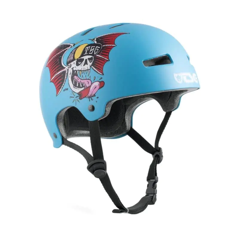 TSG Evolution Skate BMX casque cascade design graphique camouflage S/M